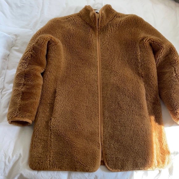 J Crew Faux Fur Teddy Coat XS